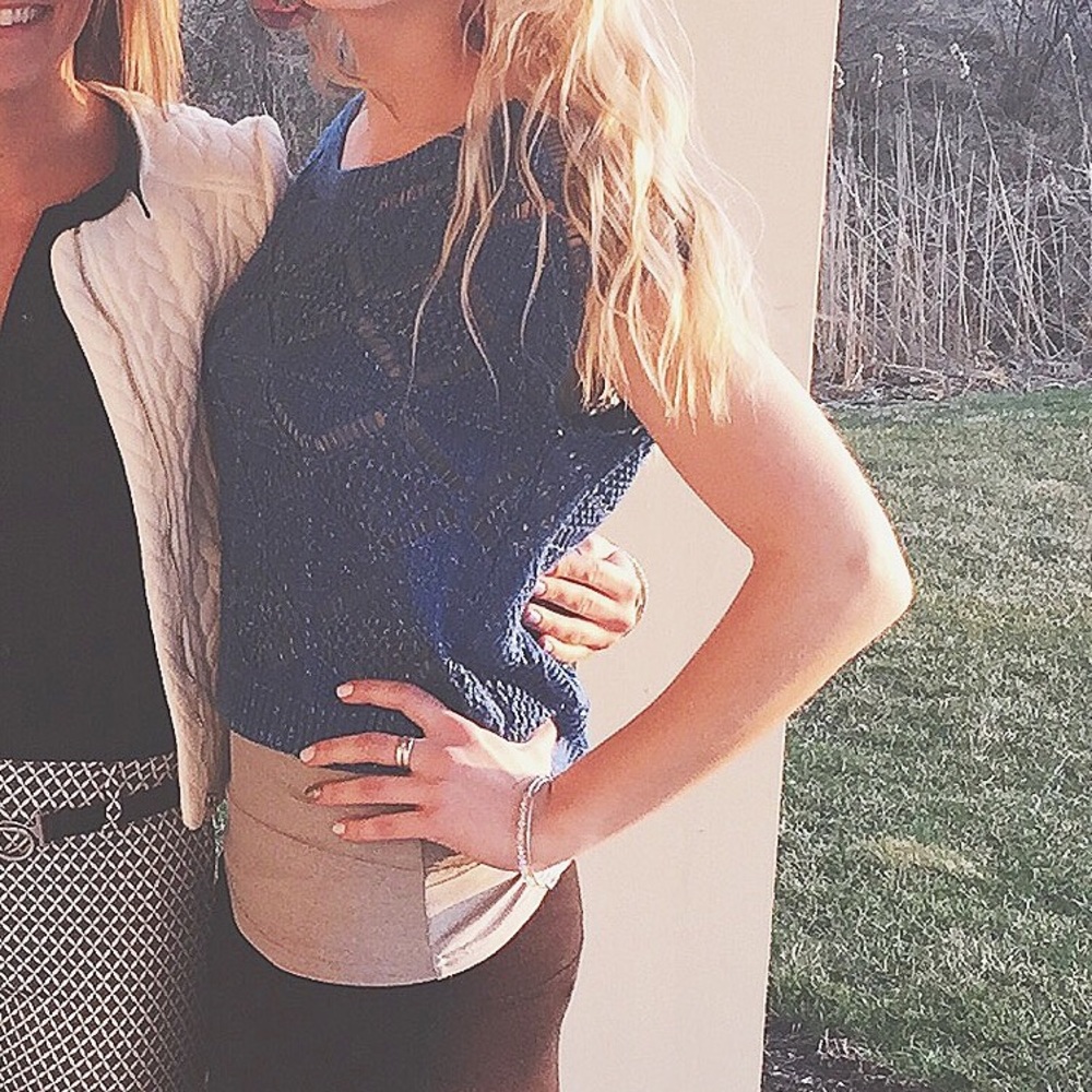 Crop Sweater Shirt
